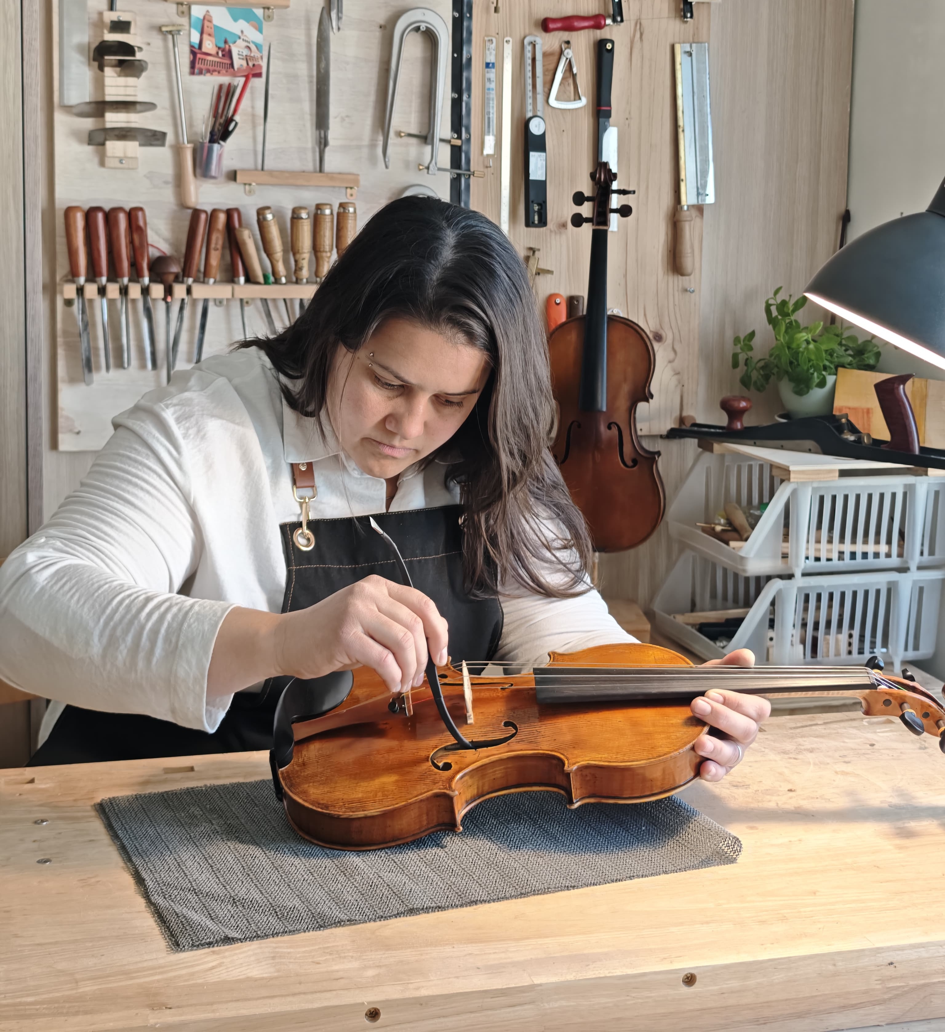 Restauració i reparació d'instruments